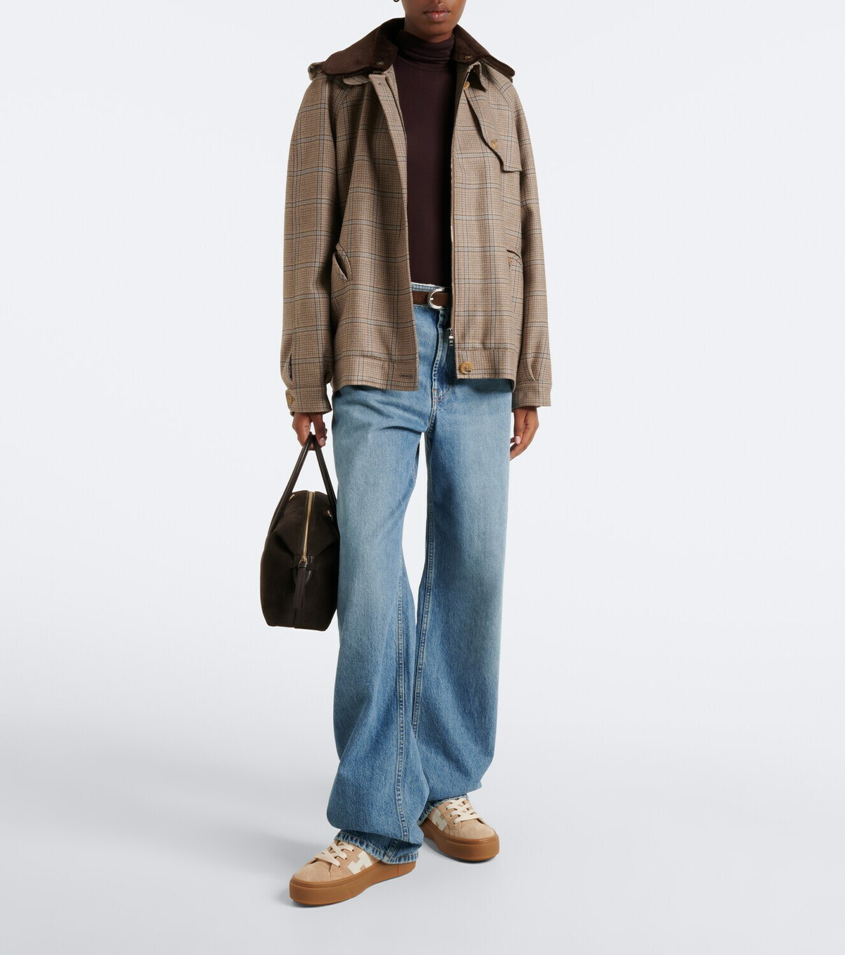 Hogan Crosswind suede platform sneakers