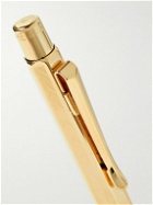 Caran D'Ache - Ecridor Textured Gold-Tone Ballpoint Pen