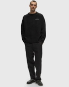 ølåf Drift Knitted Crewneck Black Pullovers