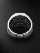 John Hardy - Sterling Silver Lapis Lazuli Signet Ring - Unknown