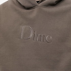 Dime Men's Classic Logo Hoodie in Driftwood