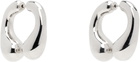 Panconesi Silver P Helix Earrings