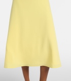 Roland Mouret Floral-appliqué cocktail dress
