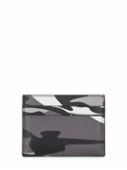 BALENCIAGA - Camo Printed Leather Card Holder