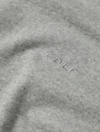 CDLP - Mobilité Logo-Embroidered Cotton-Jersey T-Shirt - Gray