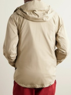 Loro Piana - Zurs StretchJersey-Trimmed 3L Storm System® Nylon Hooded Ski Jacket - Neutrals