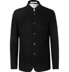 Massimo Alba - Gstaad Brushed Wool-Blend Jacket - Black