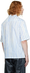 Charles Jeffrey Loverboy White Stripe Shirt