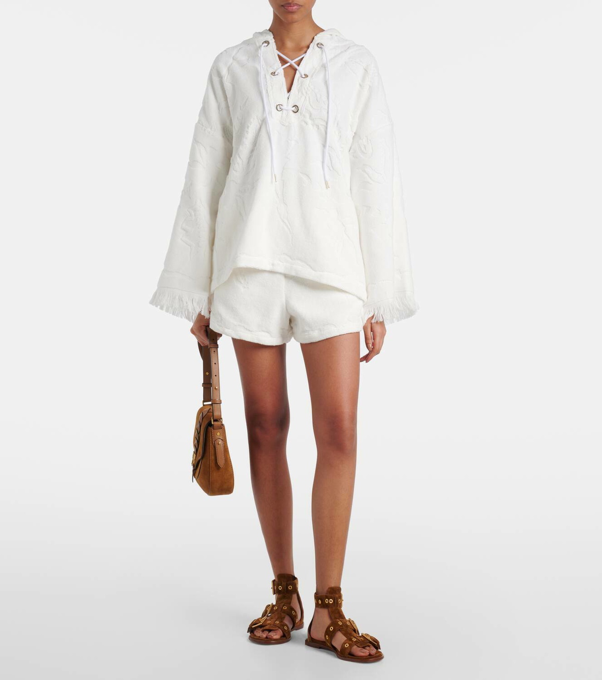 Dorothee Schumacher Cosy Towelling cotton shorts