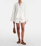Dorothee Schumacher Cosy Towelling cotton shorts