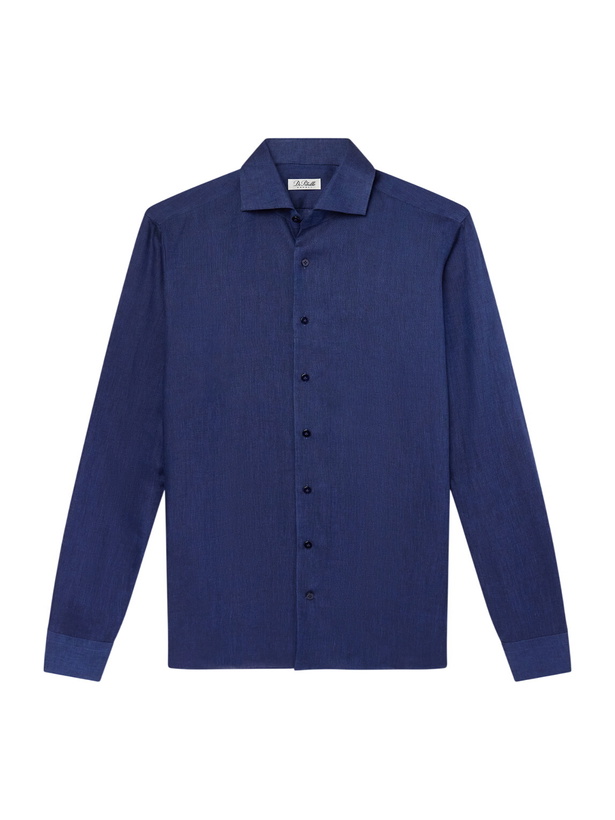Photo: De Petrillo - Linen Shirt - Blue