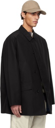 nanamica Black 2L GORE-TEX Car Coat