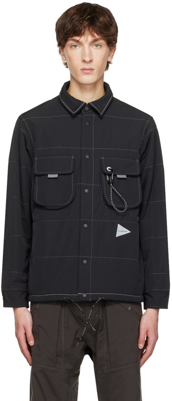 Photo: and wander Black Insulated Alpha Jacket