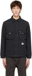 and wander Black Insulated Alpha Jacket