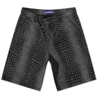 Fucking Awesome Men's Crocodile Short in Black