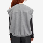 Alexander Wang Women's Oversized Apple Logo Vest in Sidewalk