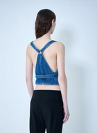 Sportmax Buttoned Denim Vest