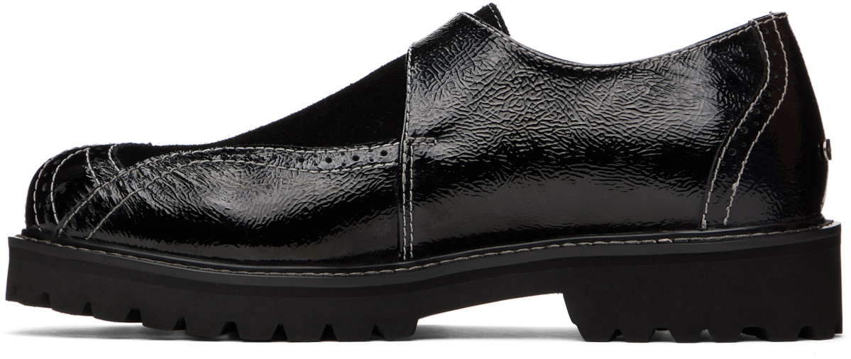 Andersson Bell Black Western Brogue Loafers