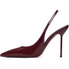Paris Texas Red Lidia Slingback 105 Heels
