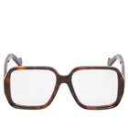 Loewe Eyewear Women's Loewe Anagram Glasses in Dark Havana 