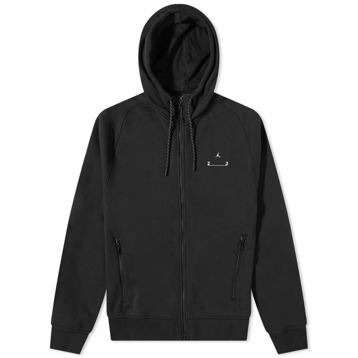 Photo: Air Jordan Men's 23 Engineered Zip Fleece Hoody in Black