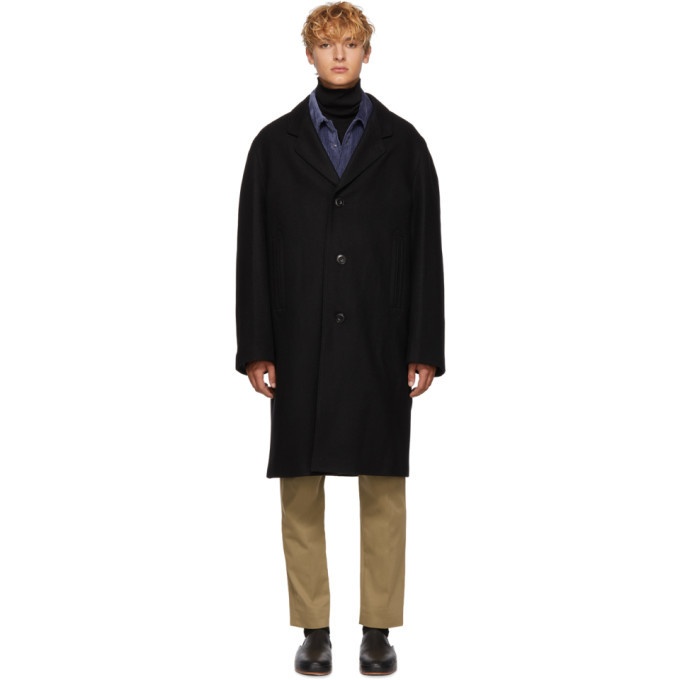 Photo: Lemaire Black Chesterfield Coat