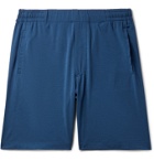 Hamilton and Hare - Stretch-Lyocell and Cotton-Blend Pyjama Shorts - Blue