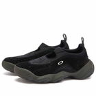 Oakley Factory Team Men's Suede Flesh Sandal in Black