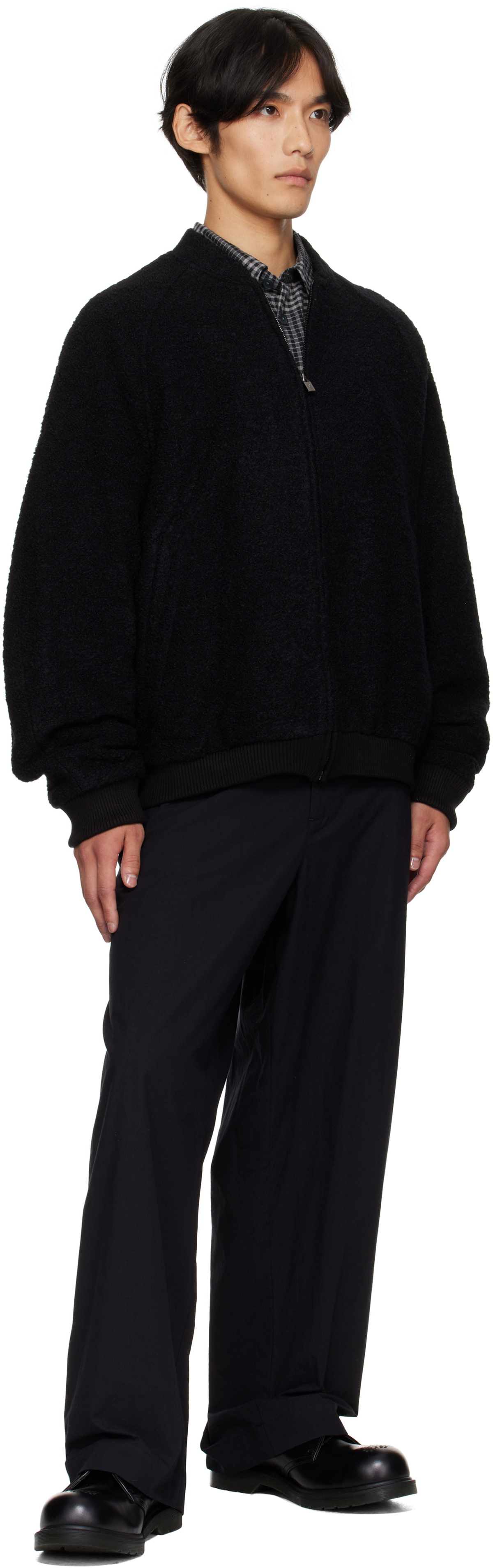 LE17SEPTEMBRE Black Raglan Jacket