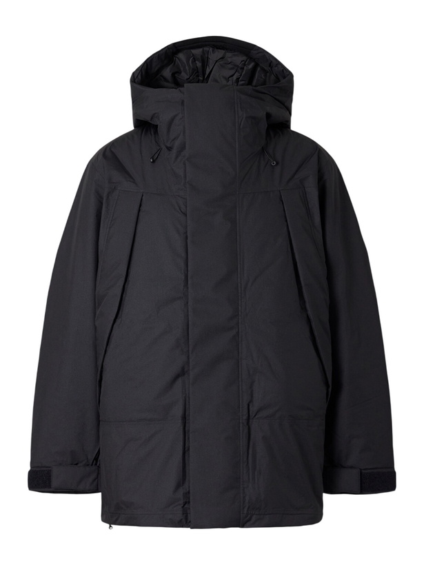 Photo: Goldwin - Glade Hooded Shell Down Ski Jacket - Black