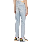 Golden Goose Blue Distressed Happy Jeans
