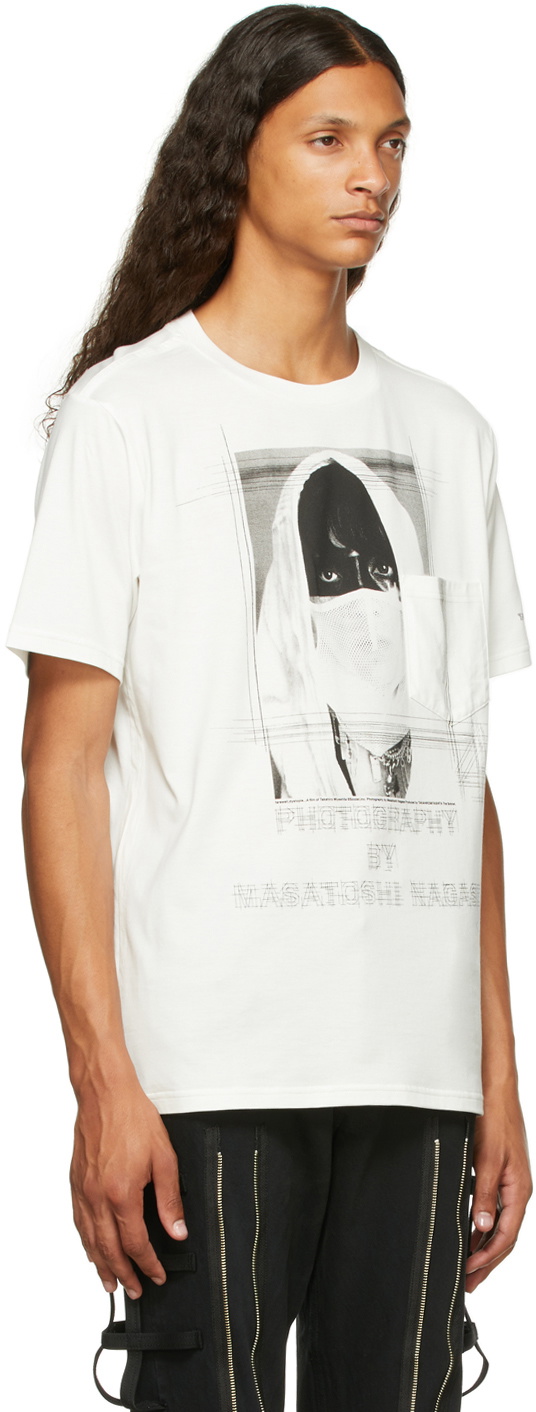 TAKAHIROMIYASHITA TheSoloist. White Jane Doe Portrait T-Shirt