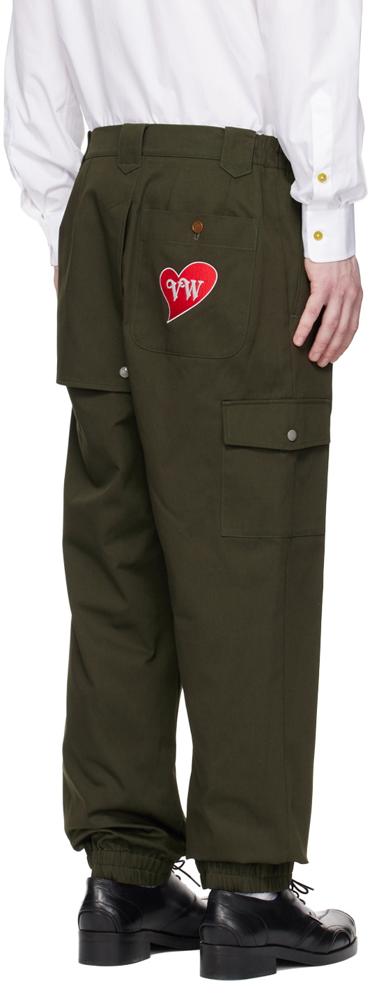 Vivienne Westwood Khaki Back Door Combat Cargo Pants Vivienne Westwood