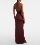 Aya Muse Kaima jersey maxi skirt