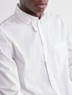 Jacquemus - Tailleur Button-Down Collar Stretch-Cotton Poplin Shirt - White