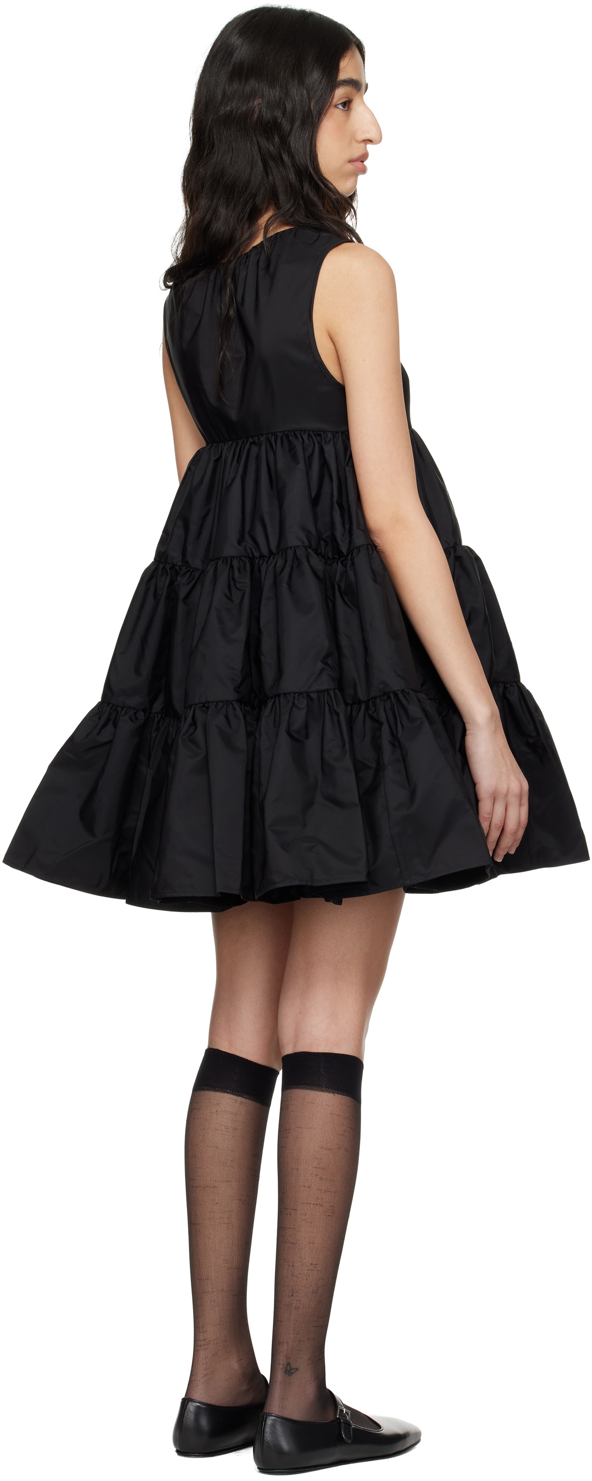 Cecilie Bahnsen Black Aino Minidress