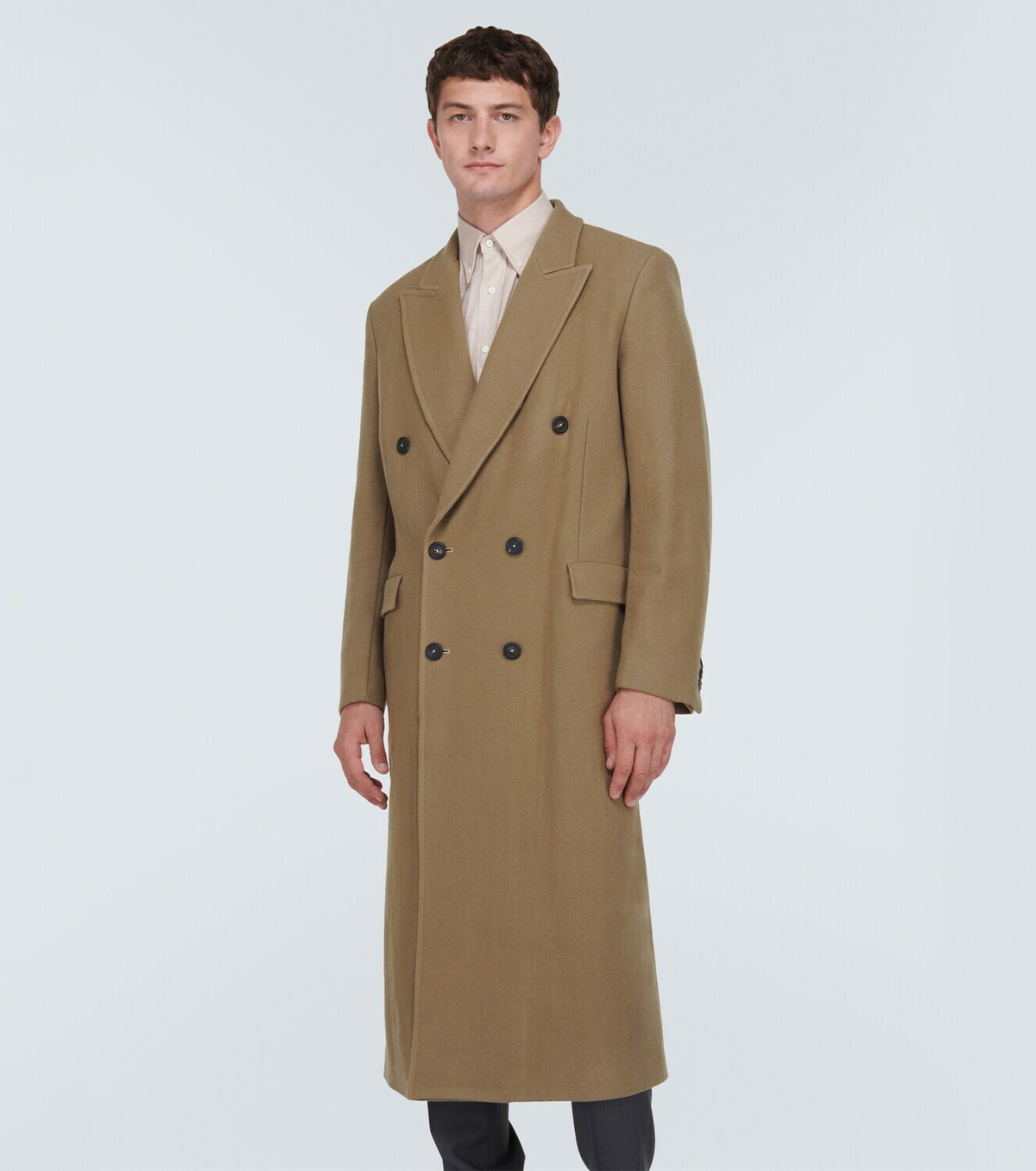 Our Legacy Extended Whale wool-blend overcoat Our Legacy