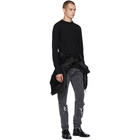 Balmain Black Wool Sweater