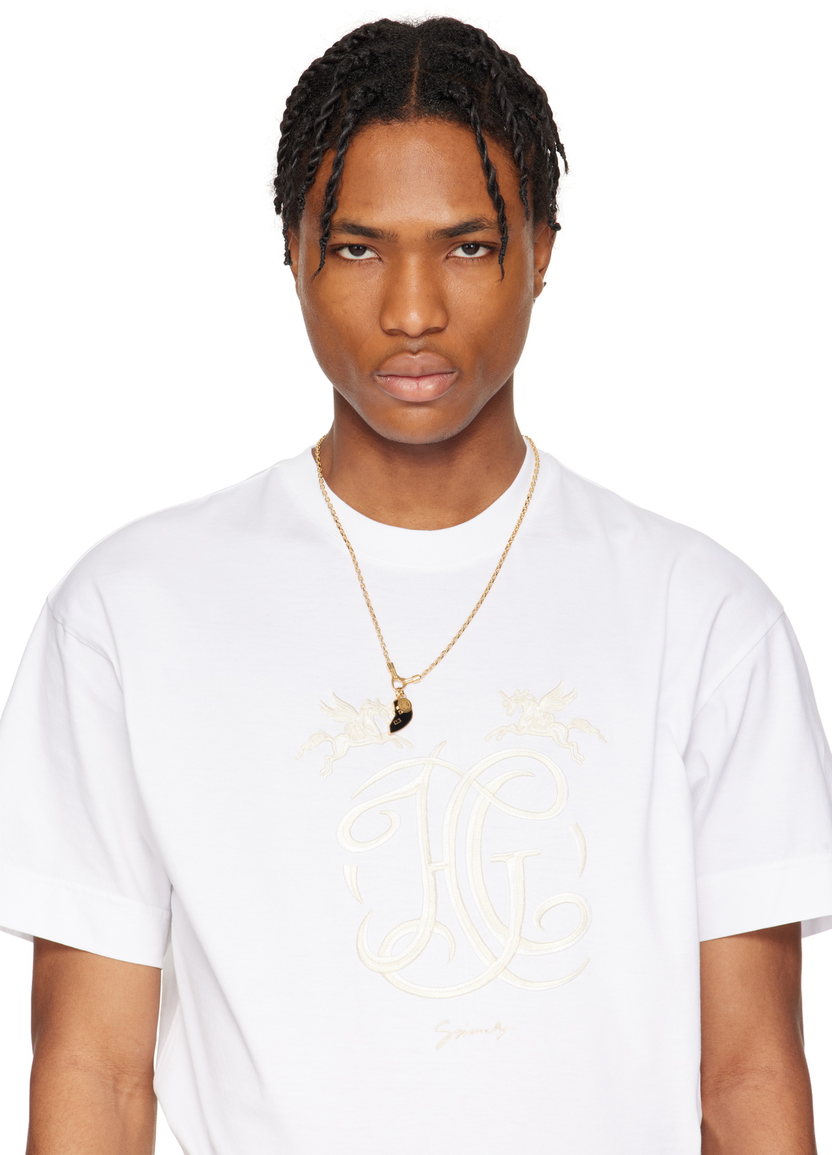 Givenchy Gold Heart Soulmate Necklace Set