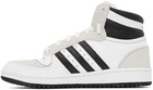 adidas Originals White Top Ten RB Sneakers