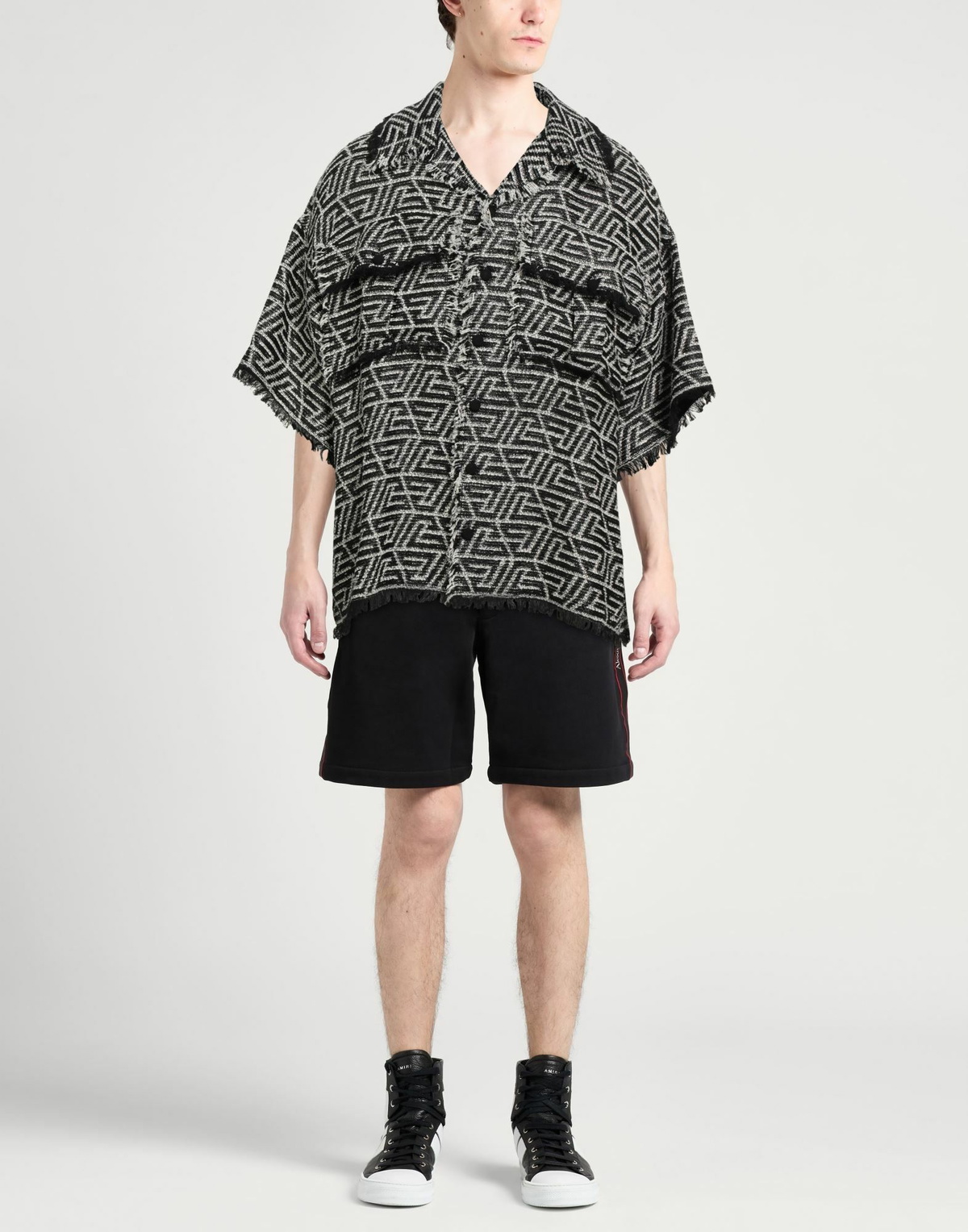 Balmain Mens Shirt in Black