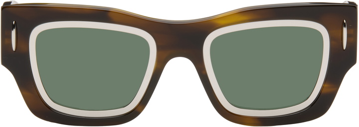 Photo: LOEWE Brown Cinema Double Layer Sunglasses