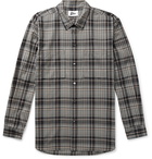 Pilgrim Surf Supply - Payne Button-Down Collar Checked Wool Shirt - Blue