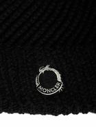 MONCLER - Cny Wool Blend Tricot Beanie