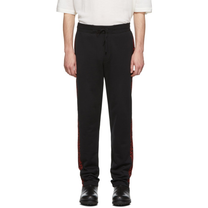 Photo: Missoni Black All-Over Logo Lounge Pants