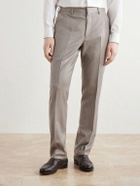 Paul Smith - Brierly Straight-Leg Wool and Cashmere-Blend Trousers - Neutrals