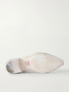 424 - Leather Boots - White