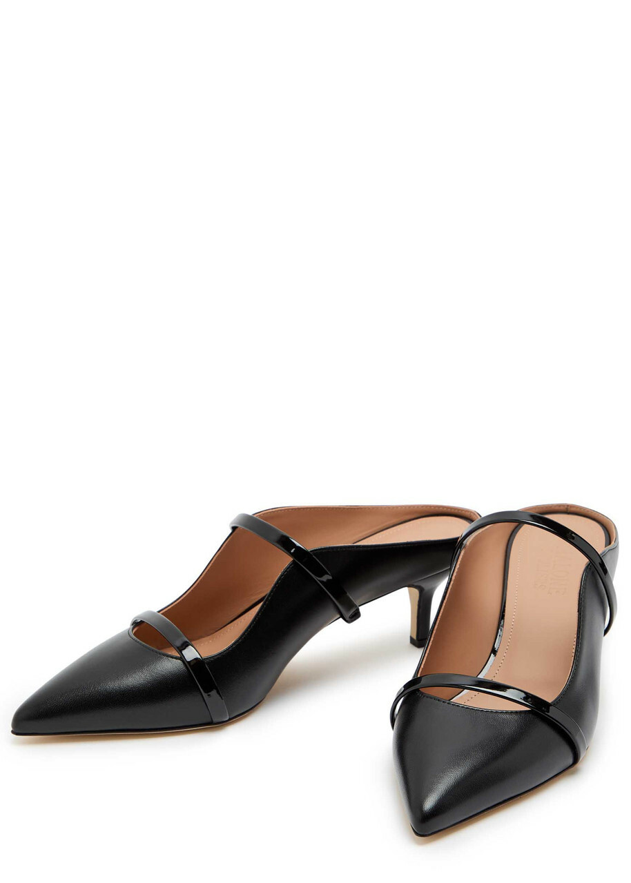 Malone Souliers Maureen 45 Leather Mules Black