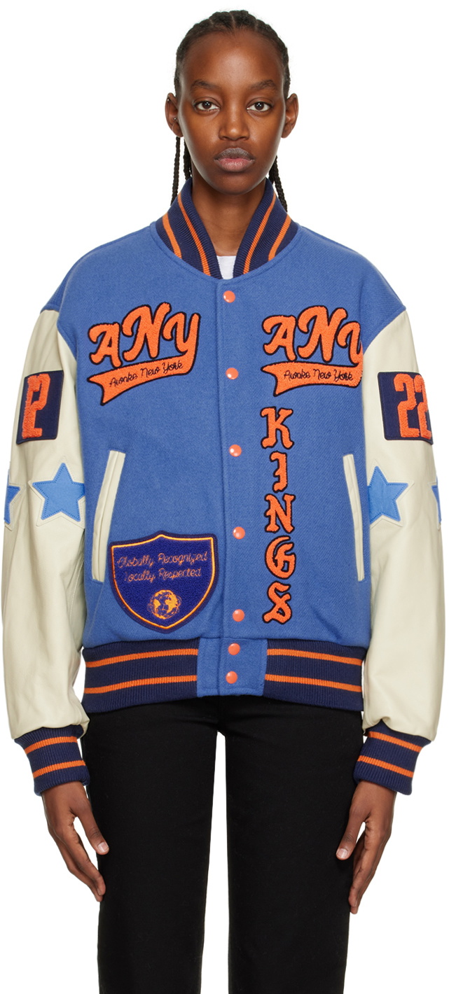 Awake NY Blue & Burgundy Pegasus Jacket Awake NY