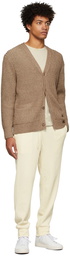 Theory Tan Knit Cardigan